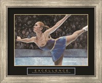 Excellence - Ice Skater Fine Art Print