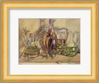 Olive Oil Bottles Fine Art Print