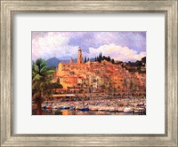 Marina at Monaco Fine Art Print