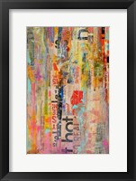 Metro Mix I Framed Print