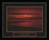 Vision - Crimson Morning Fine Art Print