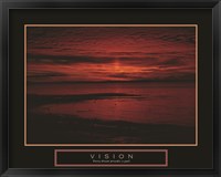 Vision - Crimson Morning Fine Art Print