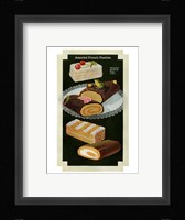 French Pastries I Framed Print