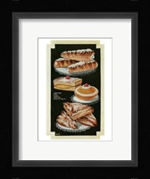 French Pastries II Framed Print