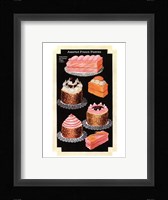 French Pastries III Framed Print