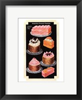 French Pastries III Framed Print