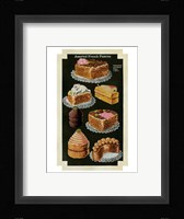 French Pastries IV Framed Print