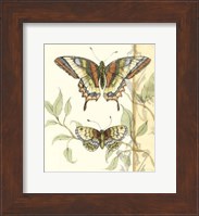 Small Tandem Butterflies II Fine Art Print