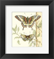 Small Tandem Butterflies II Fine Art Print