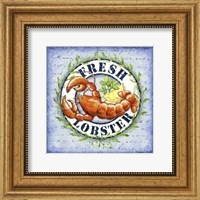Seafood Sign IV Fine Art Print