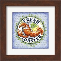 Seafood Sign IV Fine Art Print