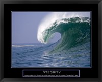 Integrity - Wave Fine Art Print