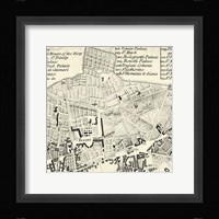 City of Rome Grid II Fine Art Print