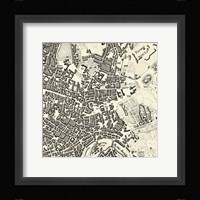 City of Rome Grid V Fine Art Print