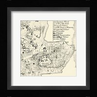 City of Rome Grid VI Fine Art Print