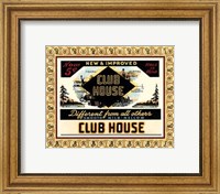 Clubhouse Cigars Fine Art Print