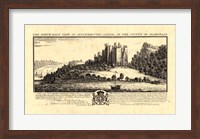 Vintage Oystermouth Castle Fine Art Print