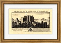 Vintage Alnwick Castle Fine Art Print