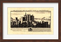 Vintage Alnwick Castle Fine Art Print