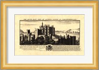Vintage Alnwick Castle Fine Art Print