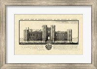 Vintage Wingfield Castle Fine Art Print
