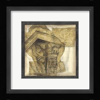 Antique Capitals I Framed Print