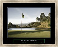 Achievement-Golf Commit Yourself Fine Art Print