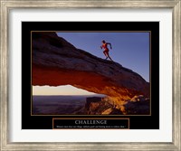 Challenge-Runner Fine Art Print