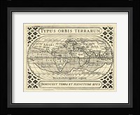 Vintage Maps II Framed Print