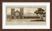View of Eynsham Abbey Fine Art Print