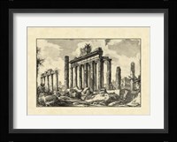 Vintage Roman Ruins I Framed Print