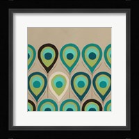 Peacock Regalia III Framed Print