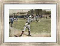 Thrown out on 2nd 1887 Fine Art Print