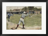 Thrown out on 2nd 1887 Framed Print