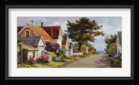 Sunlit Side Street Fine Art Print