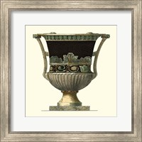 Crackled Large Giardini Urn I Fine Art Print