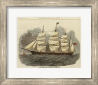 Antique Clipper Ship IV Fine Art Print