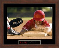 Risk-Baseball Fine Art Print
