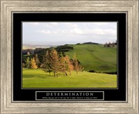 Determination-Golf Fine Art Print