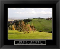 Determination-Golf Fine Art Print