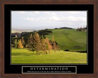 Determination-Golf Fine Art Print