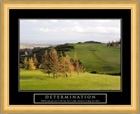 Determination-Golf Fine Art Print