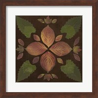 Kaleidoscope Leaves III Fine Art Print