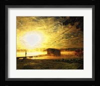 Fishin' on the Pier Fine Art Print