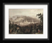Florence & Fiesole, Italy Framed Print