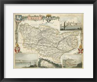 Map of Kent Fine Art Print