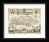Map of Sussex Fine Art Print