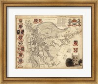 Map of Cambridge Fine Art Print