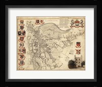 Map of Cambridge Fine Art Print
