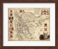 Map of Cambridge Fine Art Print